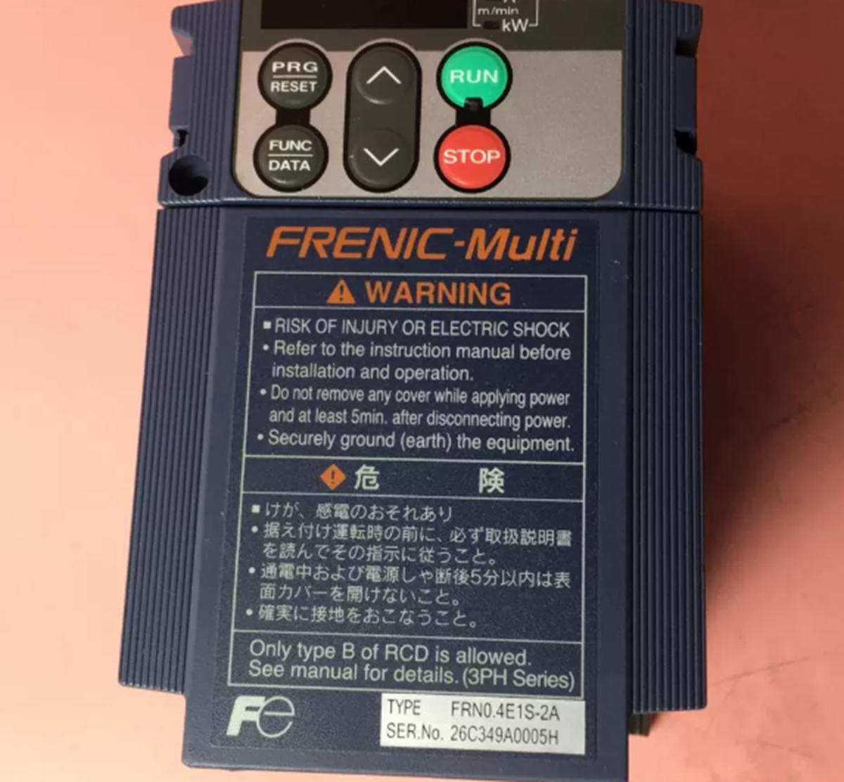 FUJI FRN0.4E1S-2A Module Inverter Power Module - FUJI