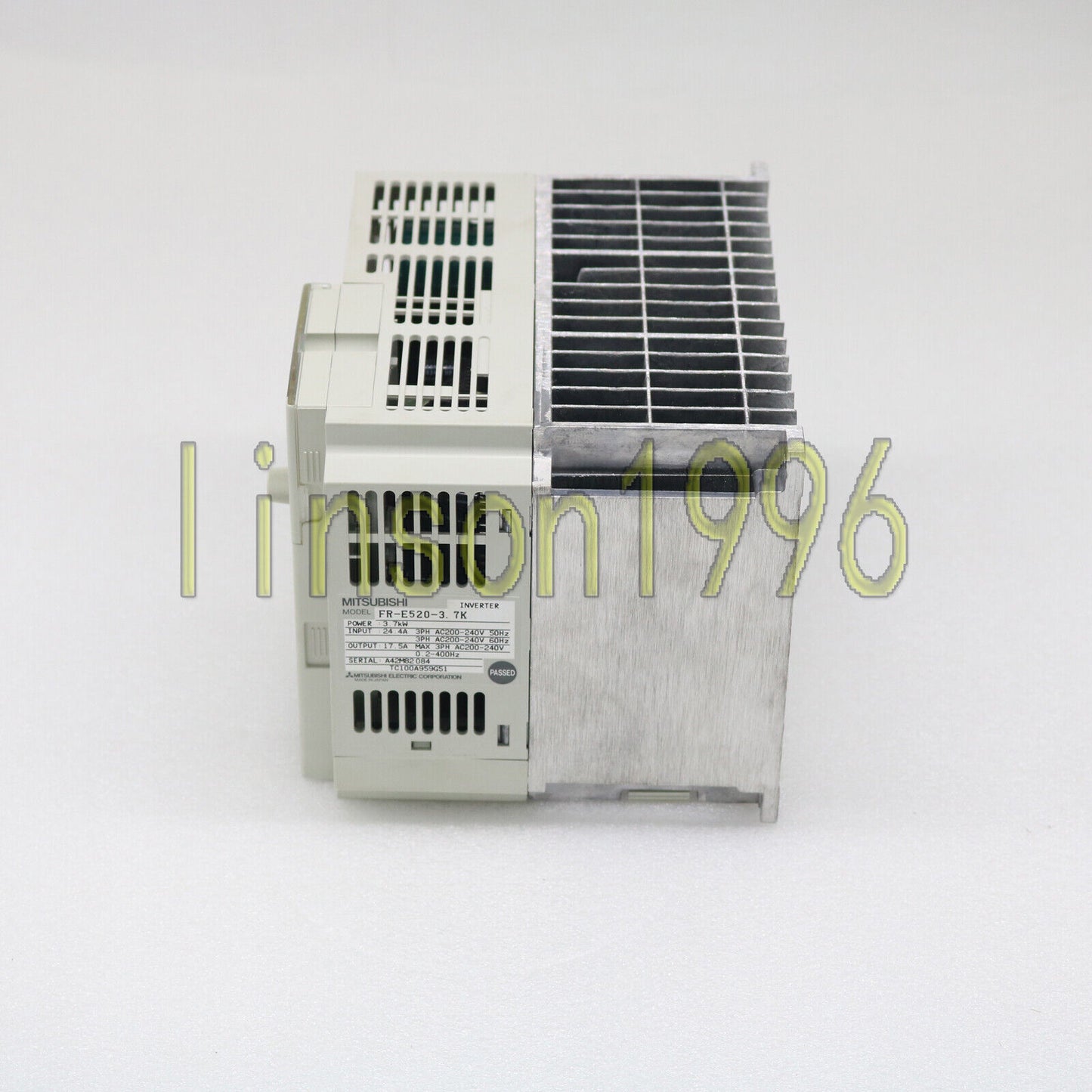 Mitsubishi FR-E520-3.7K Inverter 3.7kW Energy Optimizer, 1-Year Warranty - MITSUBISHI