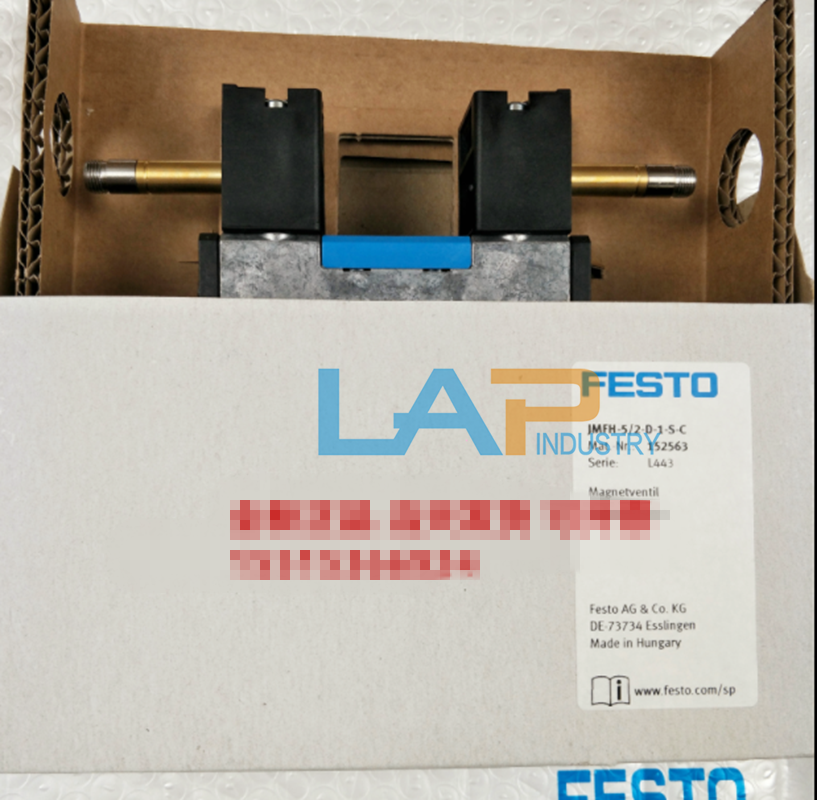 FESTO JMFH-5/2-D-1-S-C 152563 Solenoid Pneumatic Valve - FESTO