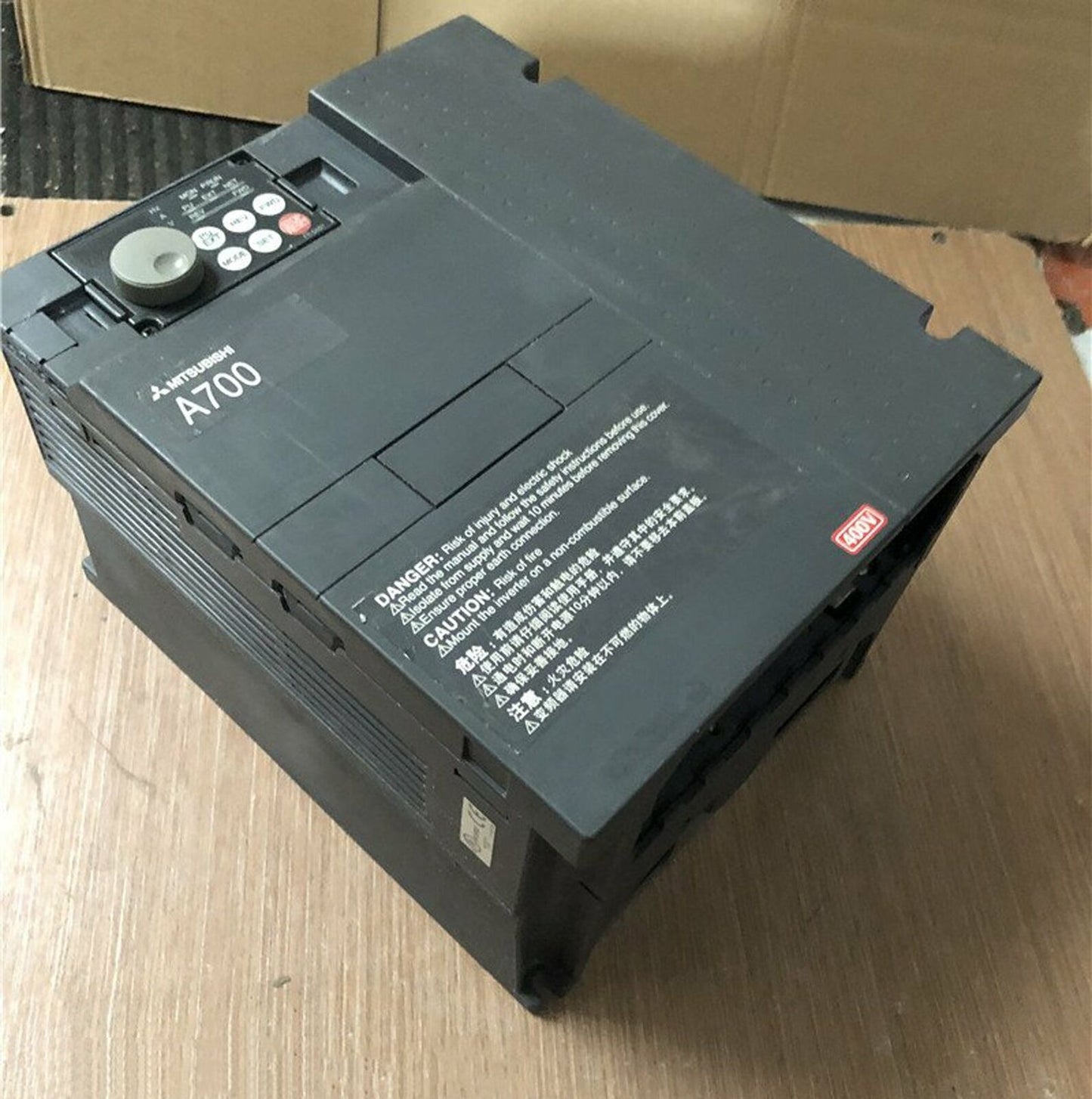 Used Mitsubishi Inverter FR-F740-11K-CHT1 Tested Good Condition - MITSUBISHI