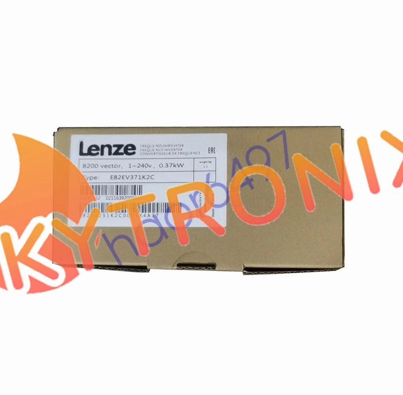 E82EV371K2C LENZE E82EV371_2C 8200 Vector 1-240v 0.37kW E82EV371-2C