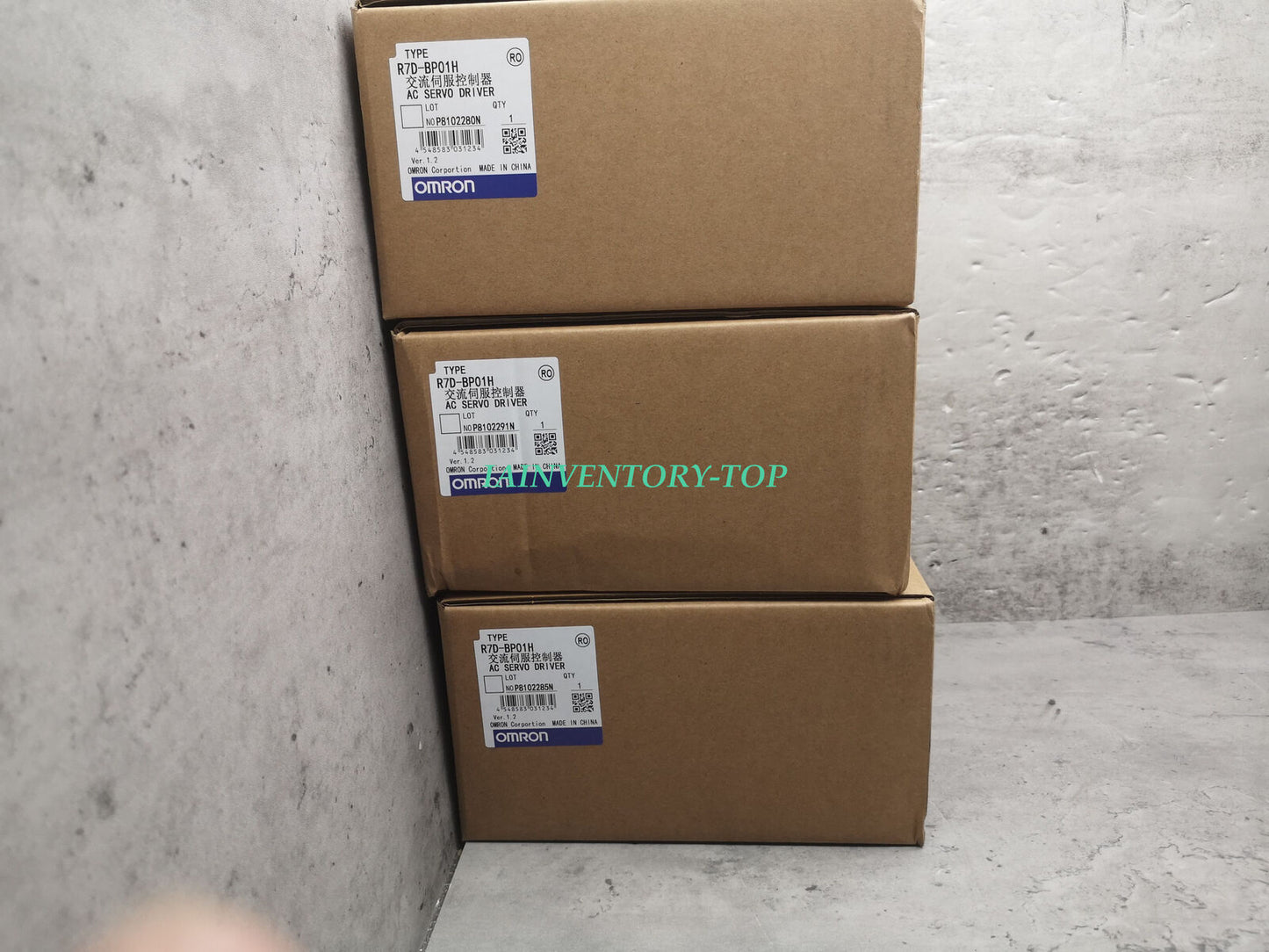 Omron R7D-BP01H Servo Drive 230V, Single Phase, 0.1kW, 1PC - OMRON