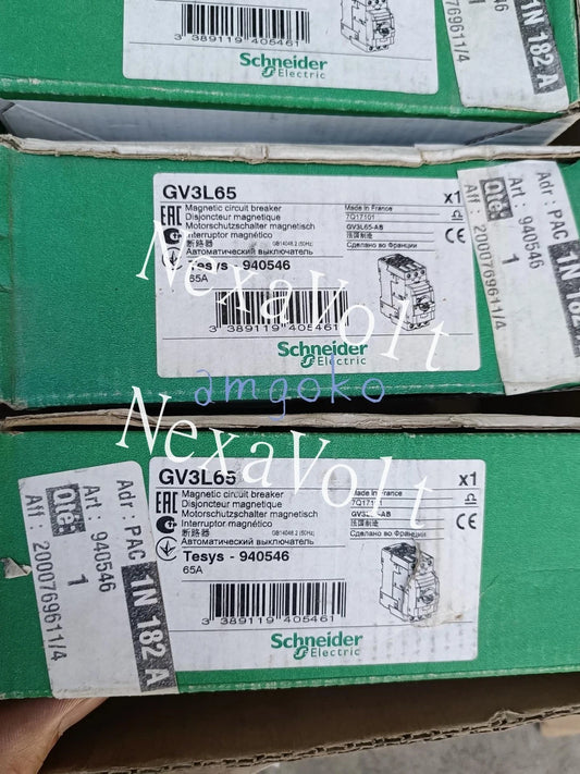 1PCS Gv3L65 breaker