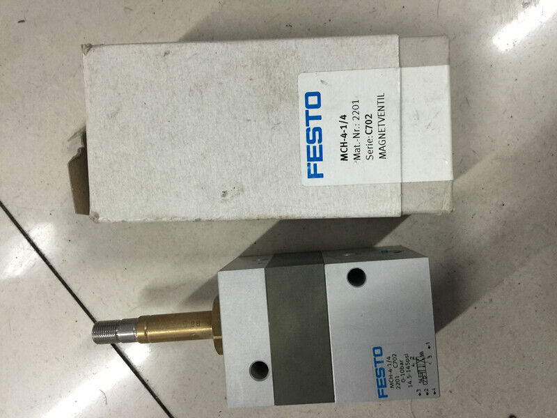 new 1PC Festo MCH-4-1/4 2201 Solenoid Valve In Box ping - FESTO