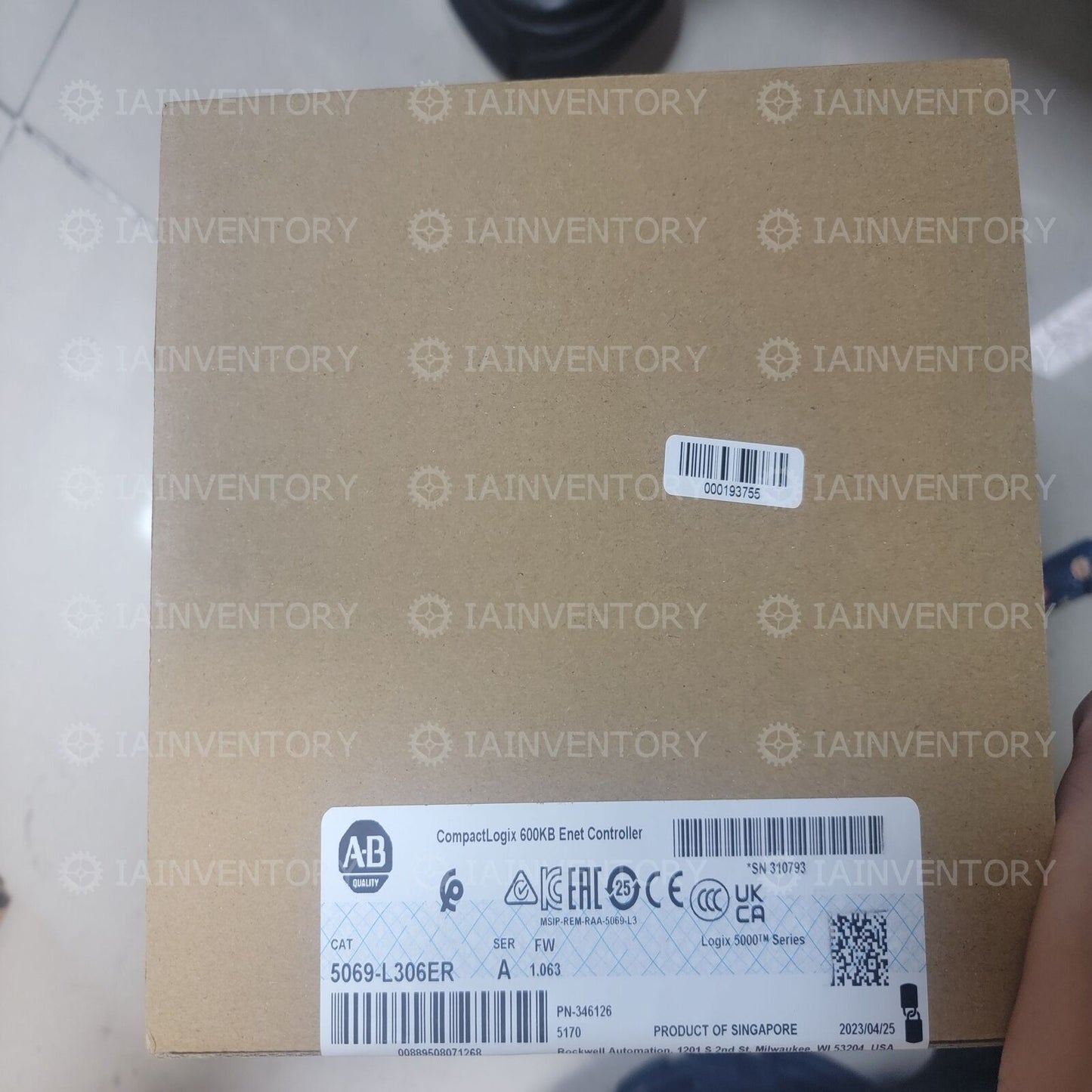 Sealed Allen Bradley 5069-L306ER 600KB Enet Controller - ALLEN BRADLEY