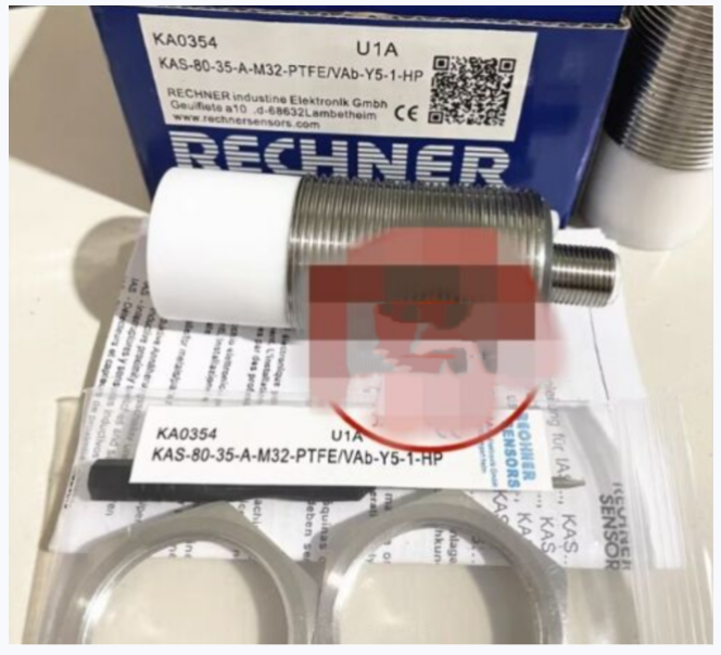 1PCS RECHNER KAS-80-35-A-M32-PTFE/VAB-Y5-1 Proximity Switch - RECHNER