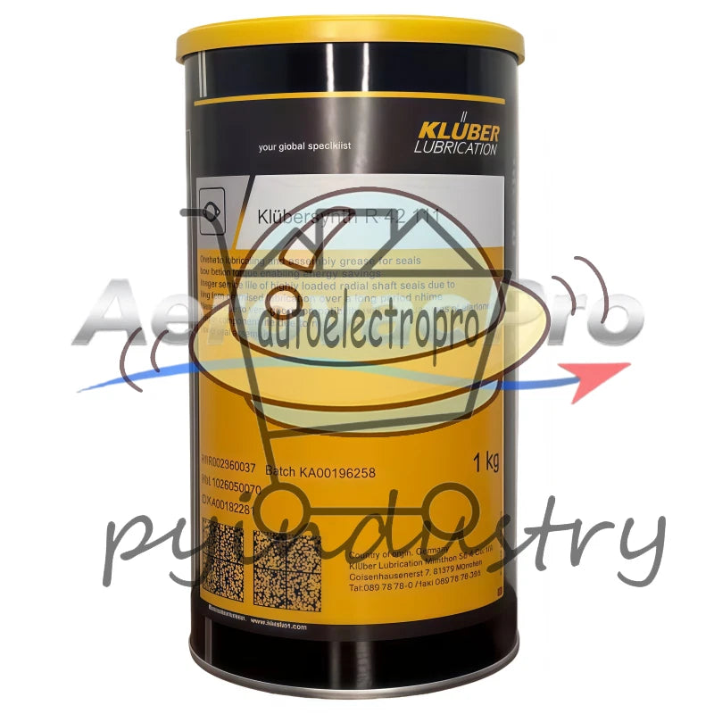 1Pcs KLUBER Lubrication Klubersynth R 42-111 1KG (13 oz) SAFE RELIABLE