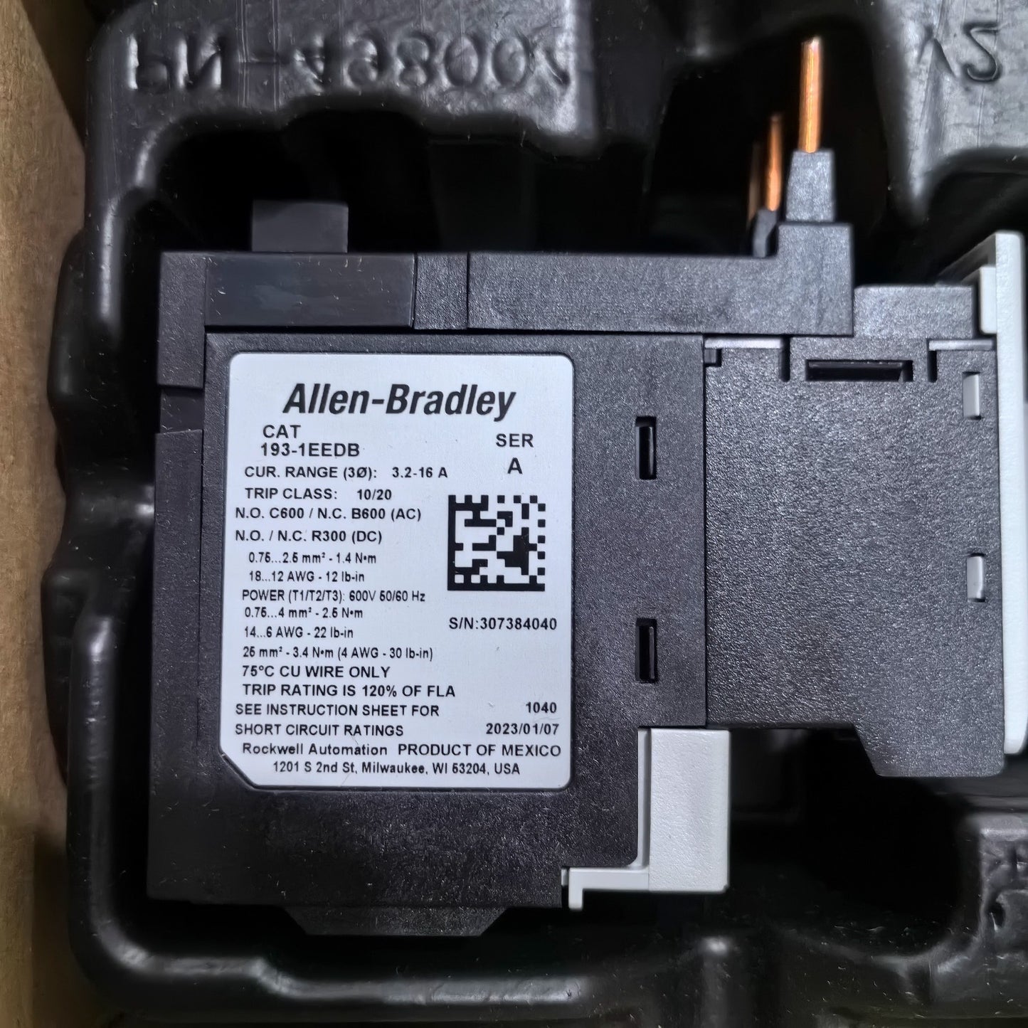 1Pcs FOR 1931EEDB Overload relay