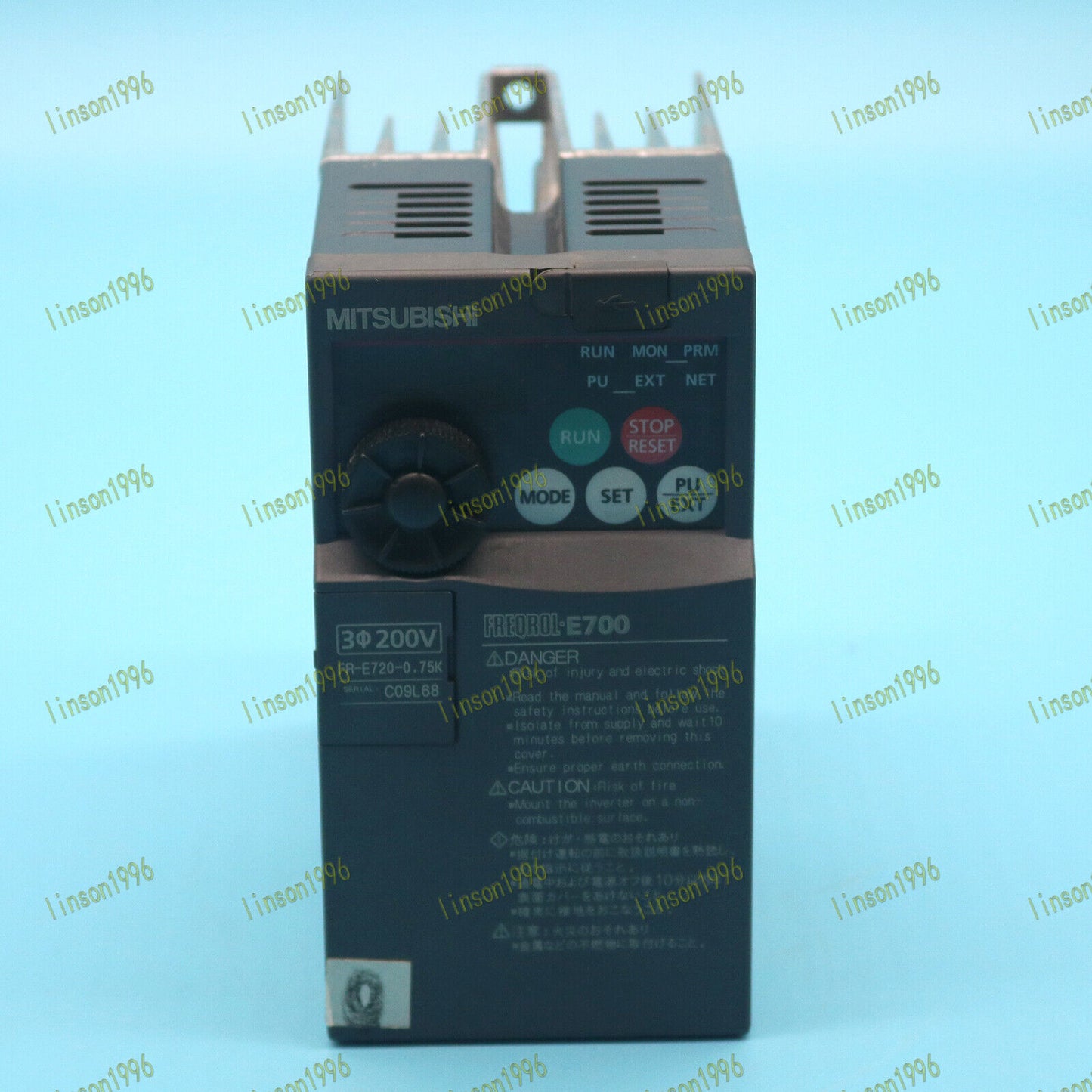 Mitsubishi Inverter FR-E720-0.75K Energy-efficient and durable for reliable performance - MITSUBISHI
