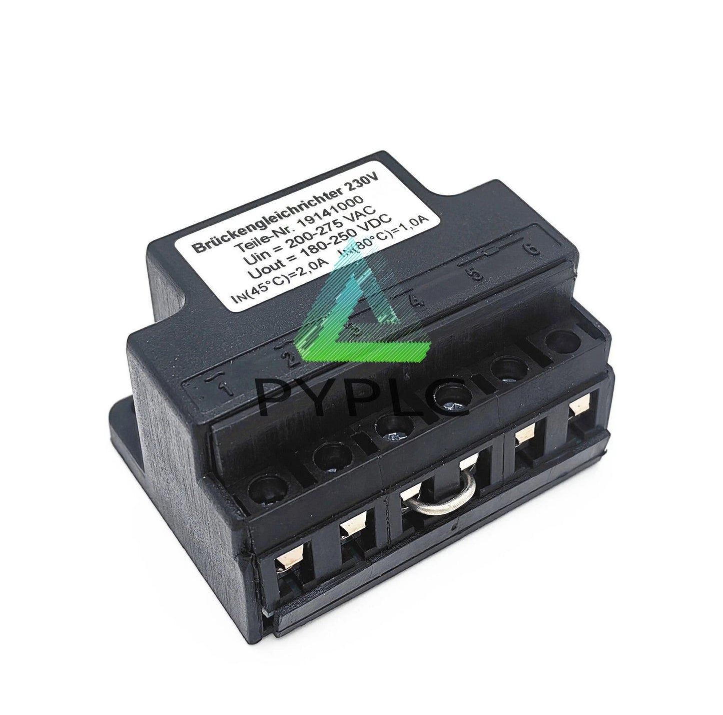 Brückengleichrichter 230V 19141000 200-275 VAC 180-250 VDC Motor brake rectifier