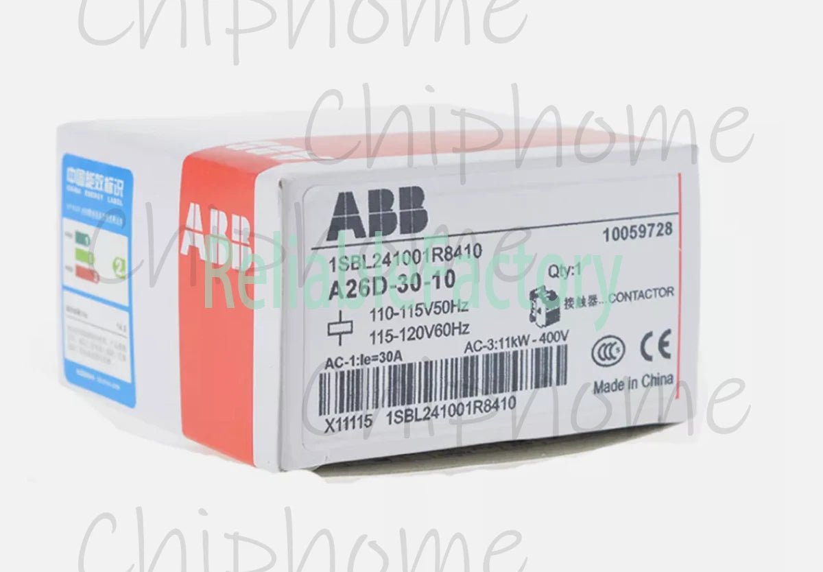 ABB A26D-30-10 110V AC Contactor