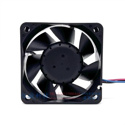 YRC YRD6025S12H 6025 DC12V 0.45A 6CM 2-wire inverter silent cooling fan