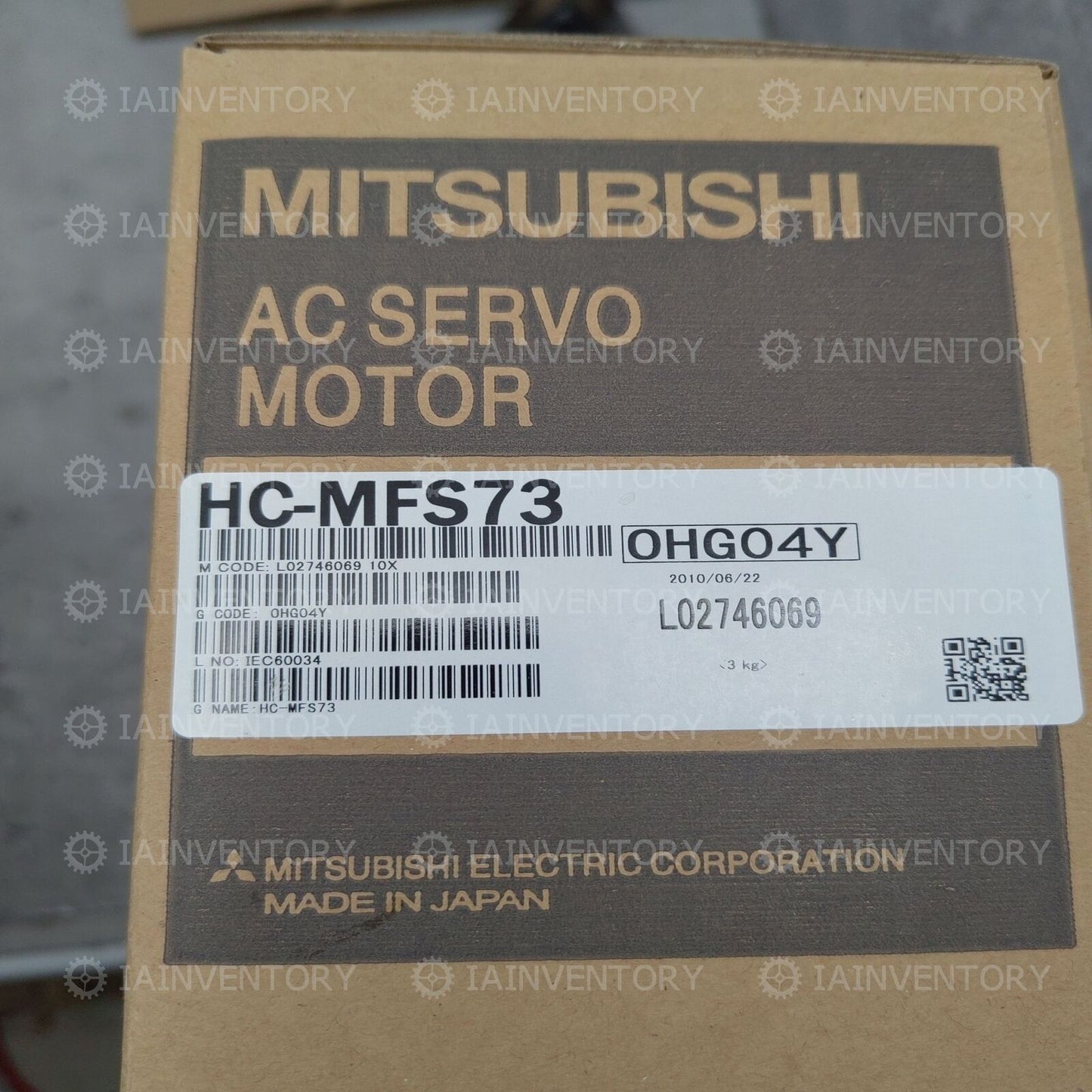 New MITSUBISHI HC-MFS73 AC Servo Motor HCMFS73 Fast - MITSUBISHI