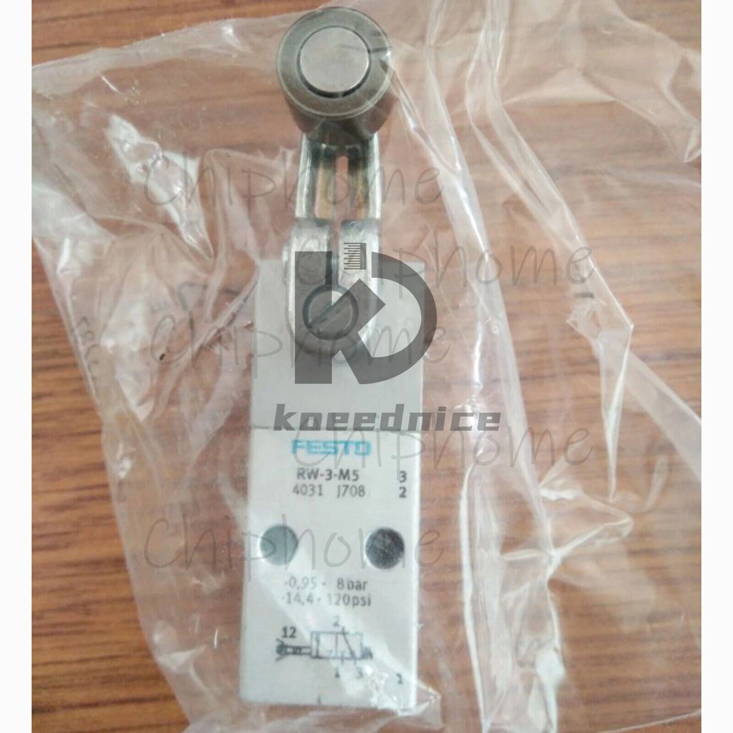 1PCS FESTO rotary lever valve 4031 RW-3-M5