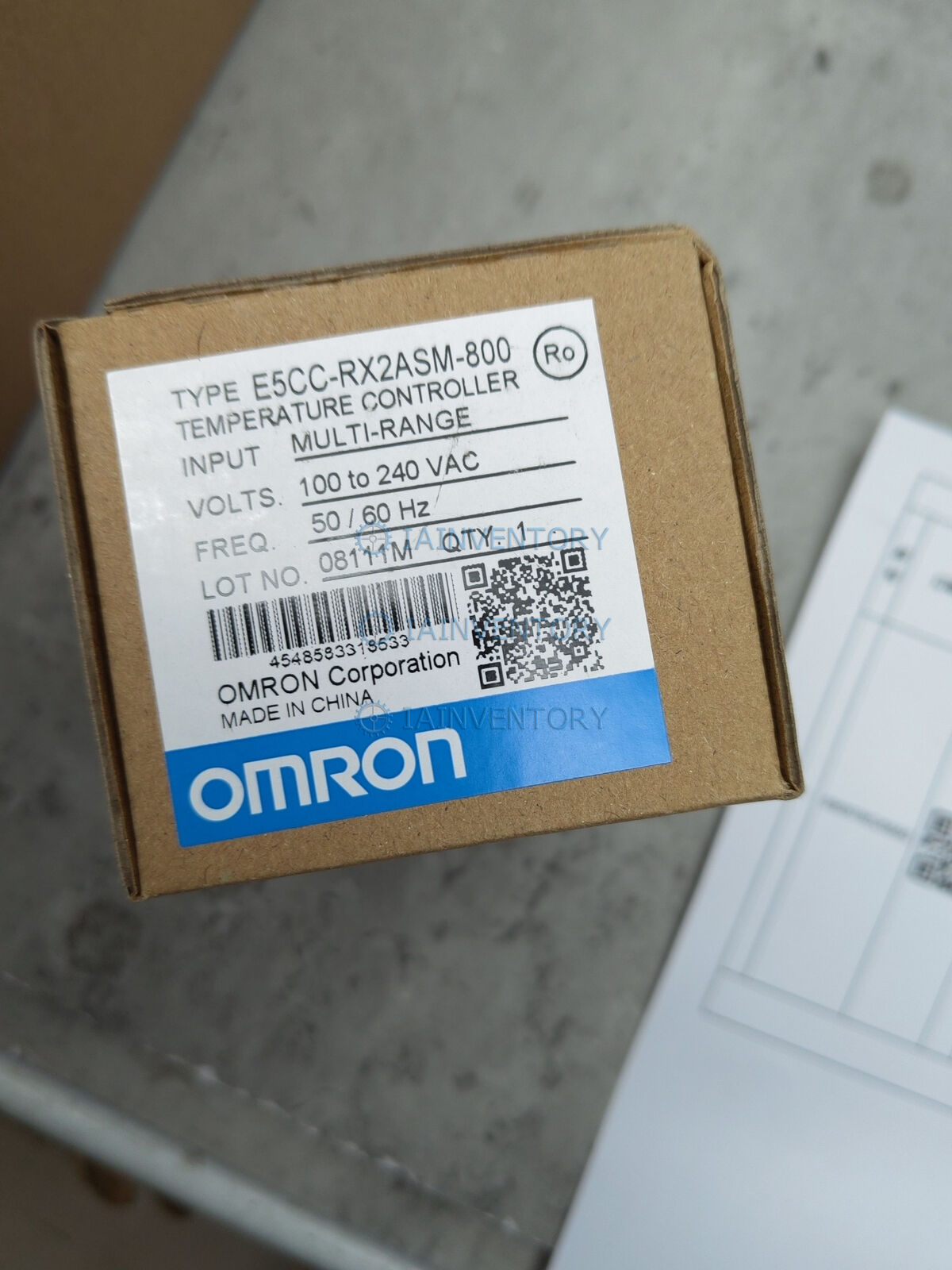 Omron E5CC-RX2ASM-800 Temperature Controller, Multi-Range 100-240V - OMRON