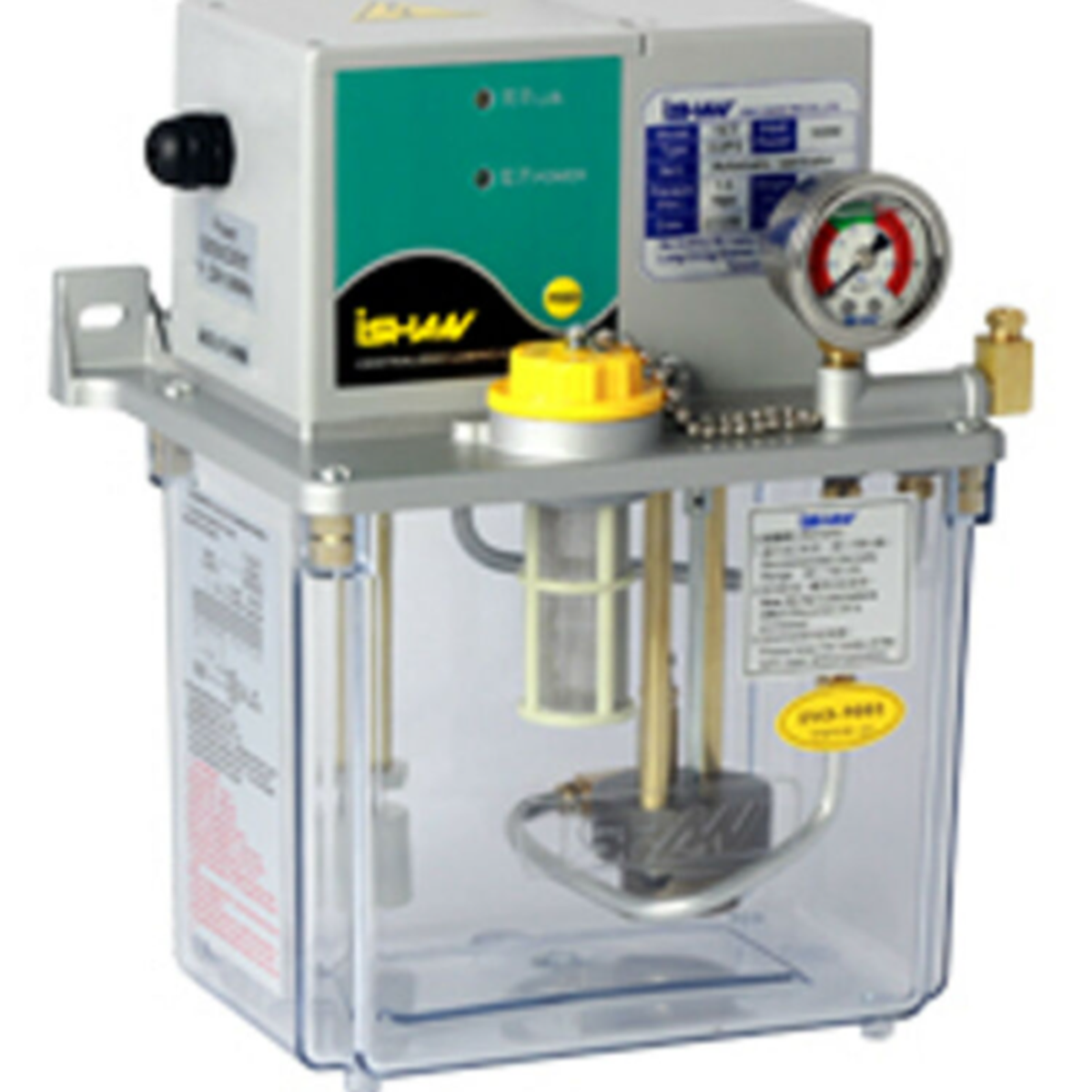 ISHAN Lubricating Oil Pump, 110V, 2L Capacity, B2P2 - ISHAN