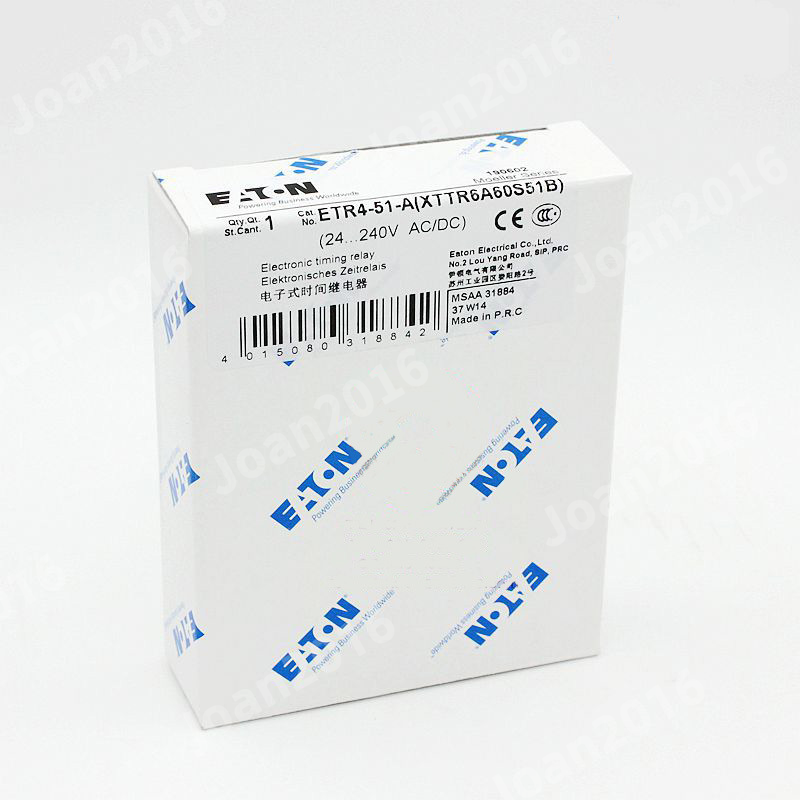 Eaton MOeller ETR4-51-A Start Delta Timer XTTR6A60S51B - EATON MOELLER