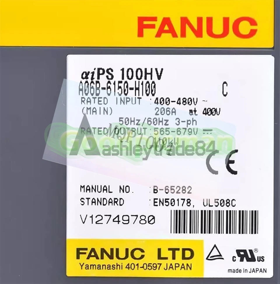 ONE FANUC Servo Drive A06B-6150-H100 A06B6150H100