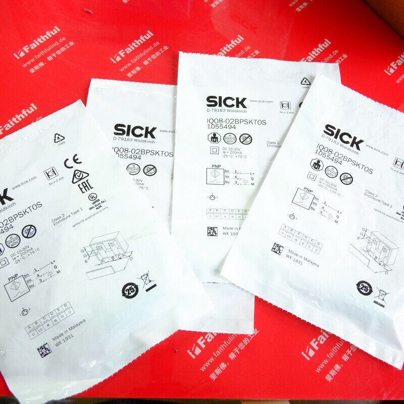 ONE SICK IQ08-02BPSKT0S Proximity Switch Sensor - SICK