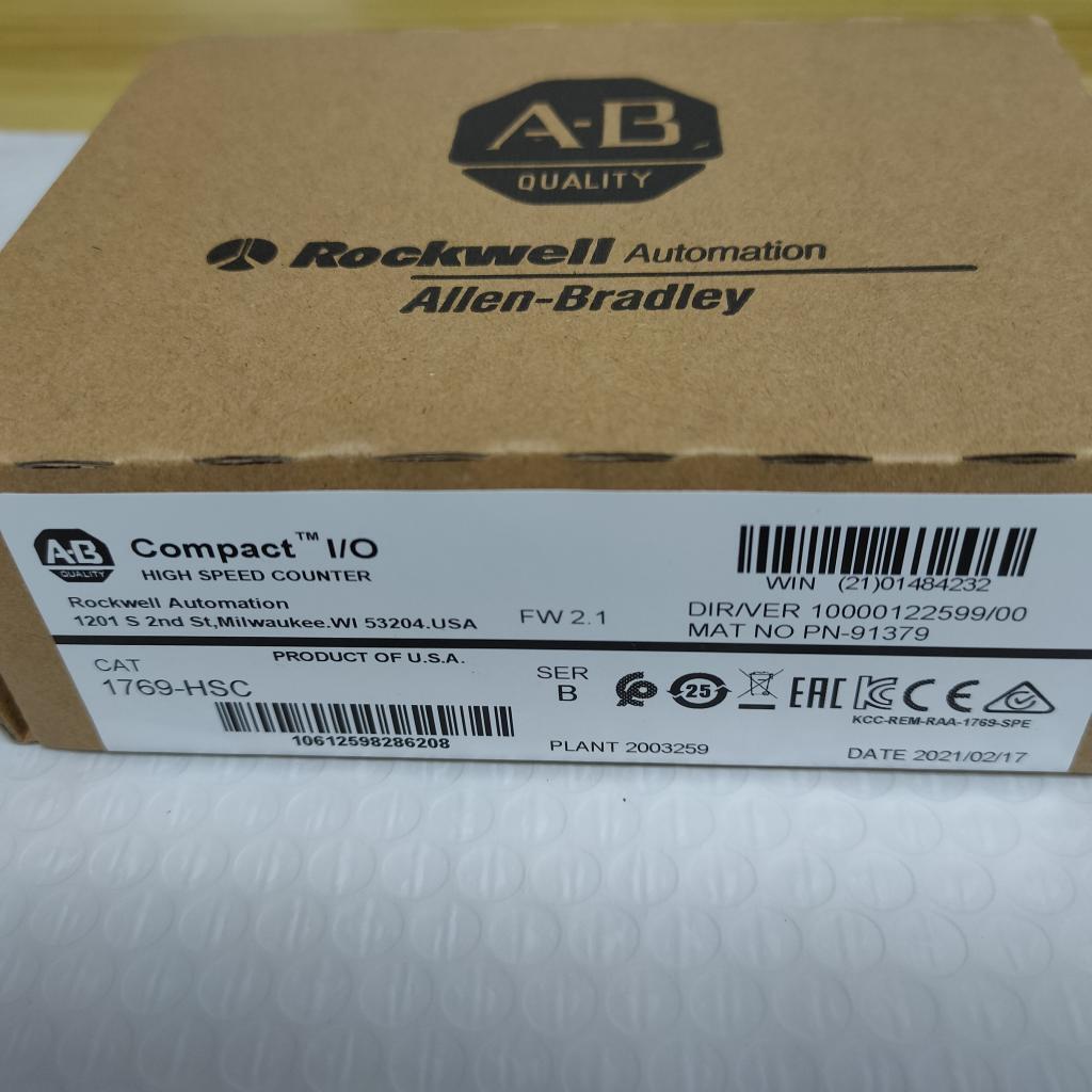 Allen-Bradley 1769-HSC Compact High-Speed Counter New Factory Sealed US - ALLEN-BRADLEY