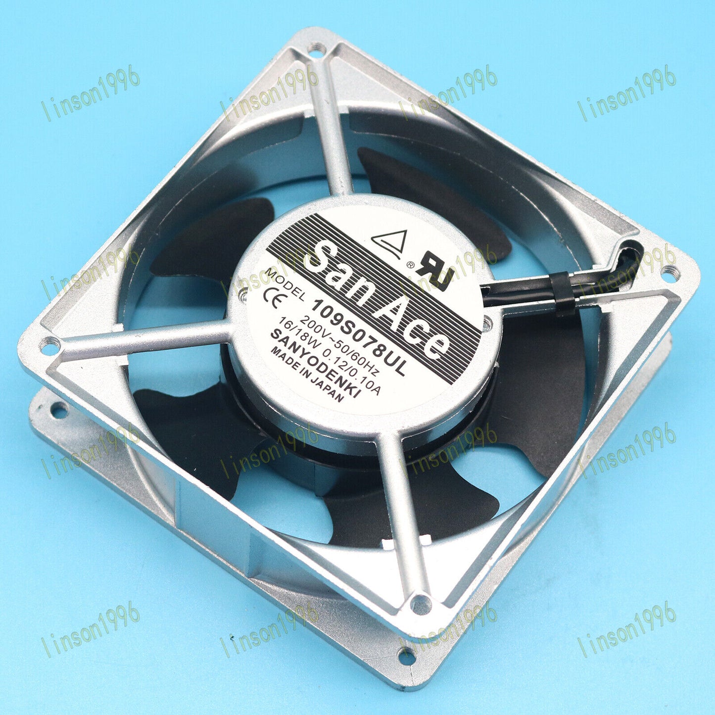 Cooling Fan for Sanyo 109S078UL San Ace 18/16W 0.12/0.1A - SANYO