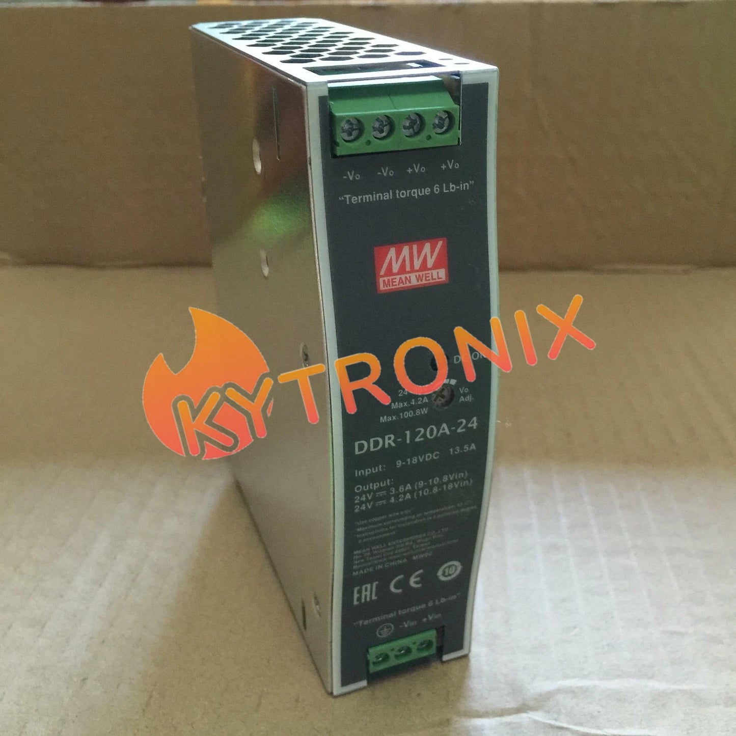 1PCS MEAN WELL DDR-120A-24 120W 9~18V 24V DC power supply