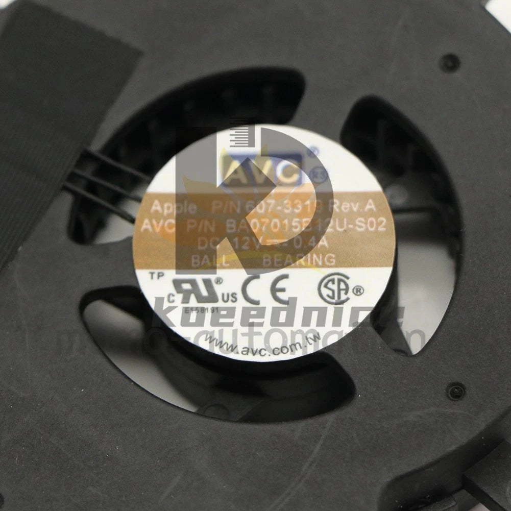 For Apple Mini A1283 2009 12VDC 0.4A Cooling Fan 607-3319 922-8804 1PC