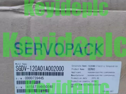 SGDV-120A01A002000 1PC Yaskawa Servo Drive SGDV-120A01A002000 #ke