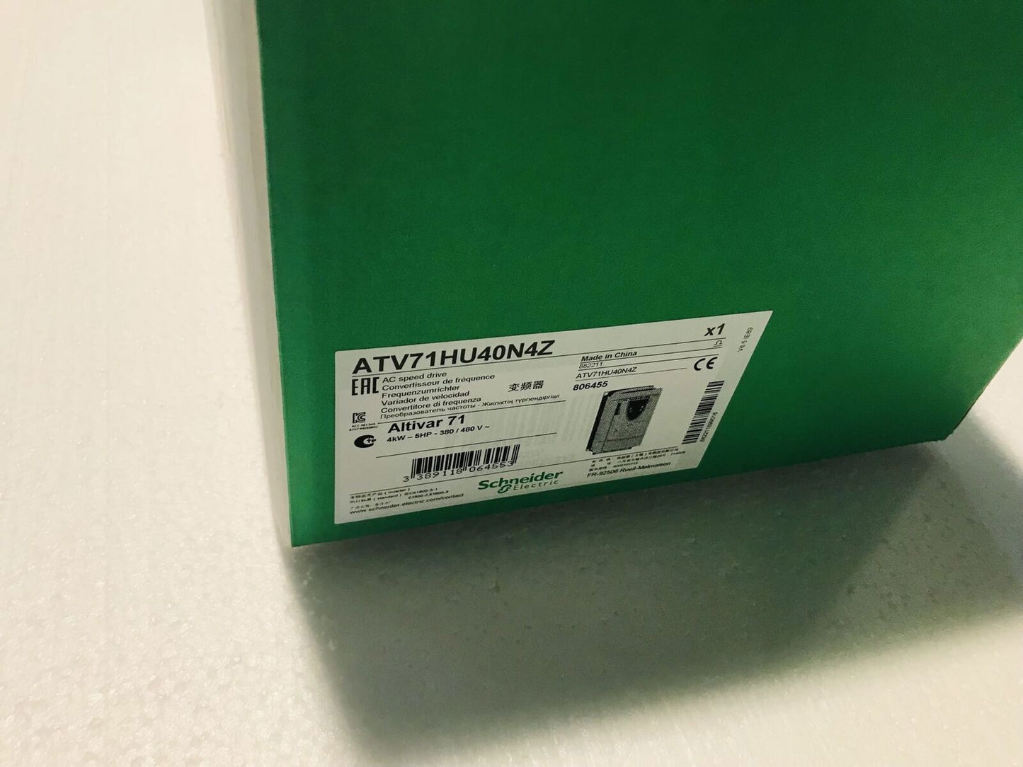 new 1PC Schneider ATV71HU40N4Z 4Kw Inverter ping - SCHNEIDER