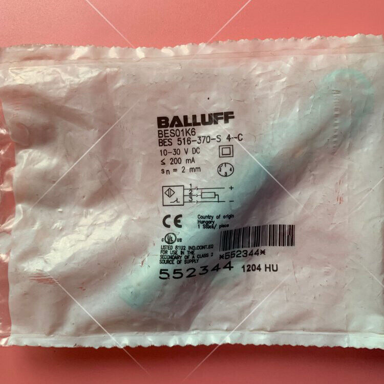 Balluff Proximity Switch Sensor BES 516-370-S4-C Fast - BALLUFF