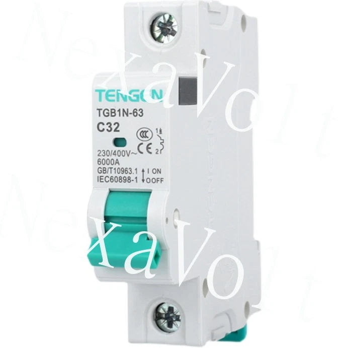 1PC Air-Switch Circuit Breaker Type-C TGB1N Series TGB1N-63
