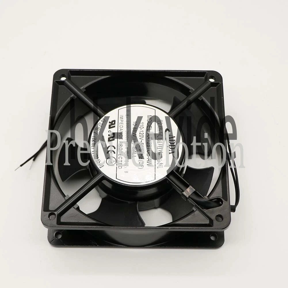 ADDA AA1281UB-AW Axial Fan 110/120V 0.33/0.27A 120*120*38MM Cabinet Cooling Fan~