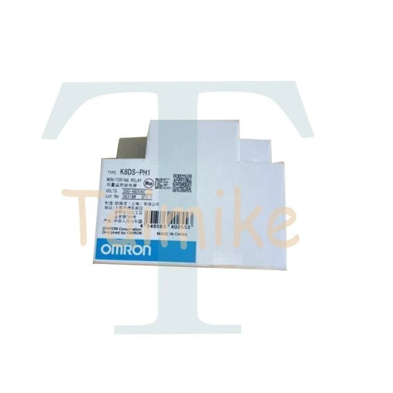 Omron K8DS-PH1 3-Phase Sequence Phase-loss Industrial Relay SPDT in Box #S
