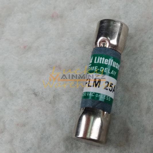 1PCS Littelfuse 25Amp 250V Midget Time-Delay Class CC Fuse FLM-25 (FLM-25 )