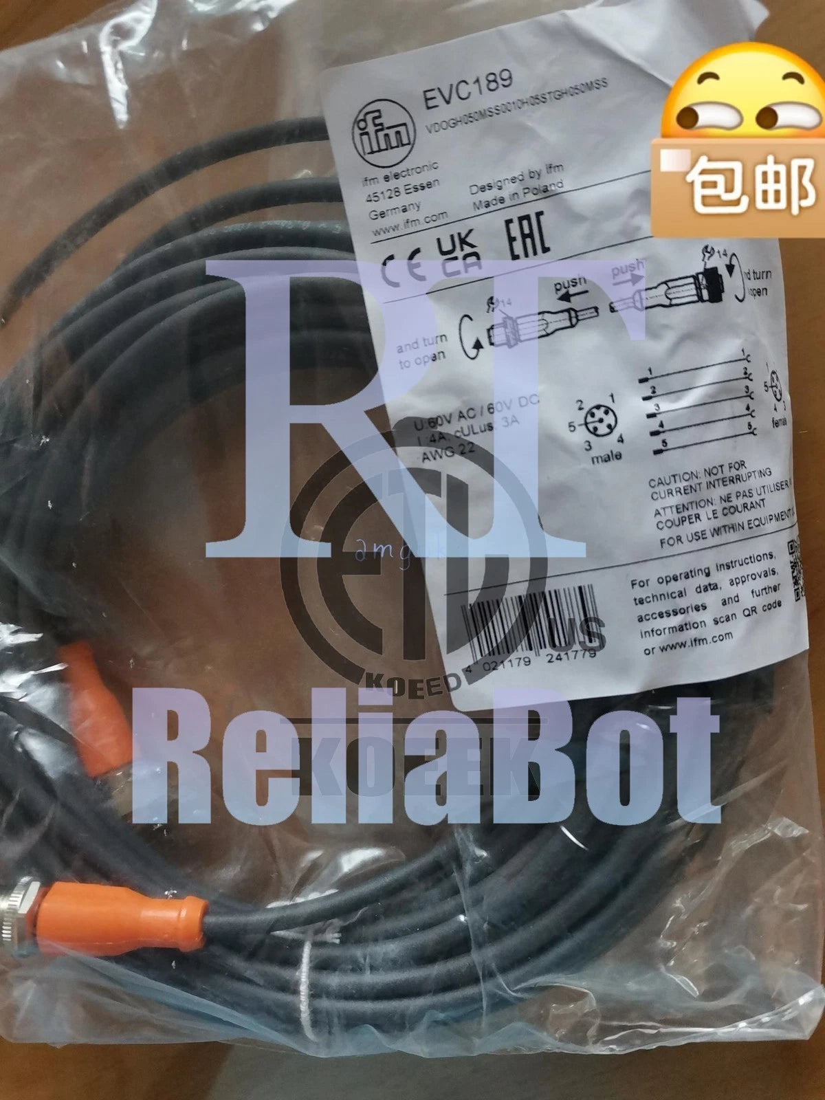 1PC FOR IFM EVC189 Free ship