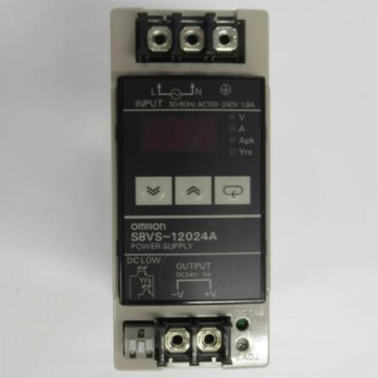 OMRON S8VS-12024A DC Power Supply 24VDC 5A 50Hz/60Hz - OMRON