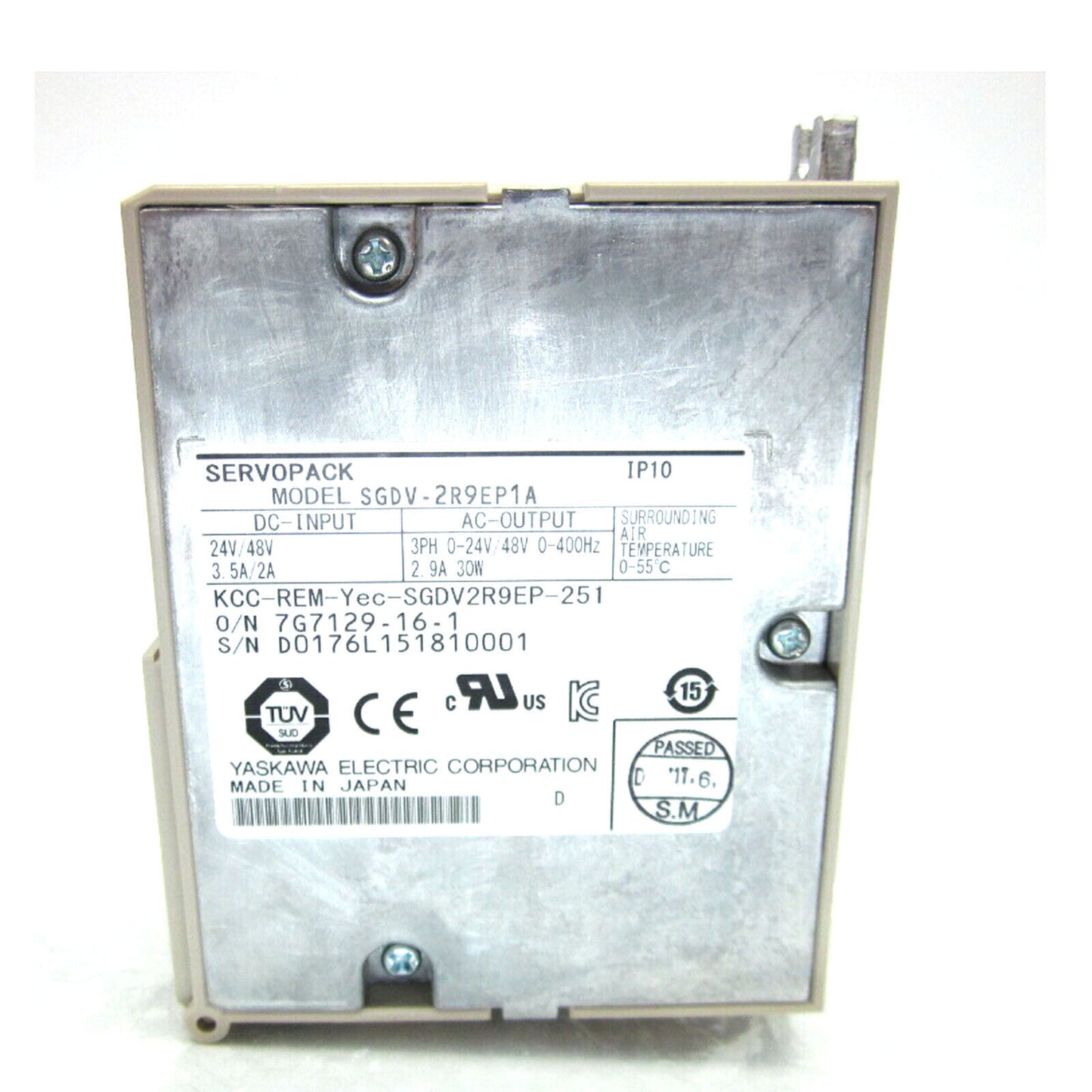 new 1PC Yaskawa SGDV-2R9EP1A Servo Drive SGDV2R9EP1A In Box - YASKAWA
