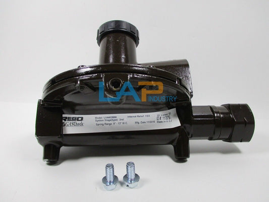 new REGO LV4403B66 LP-Gas Regulator 450L Compressed Gas Regulator - REGO