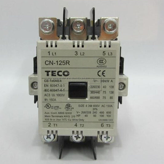 1PC TECO CN-125R Contactor 380V - TECO