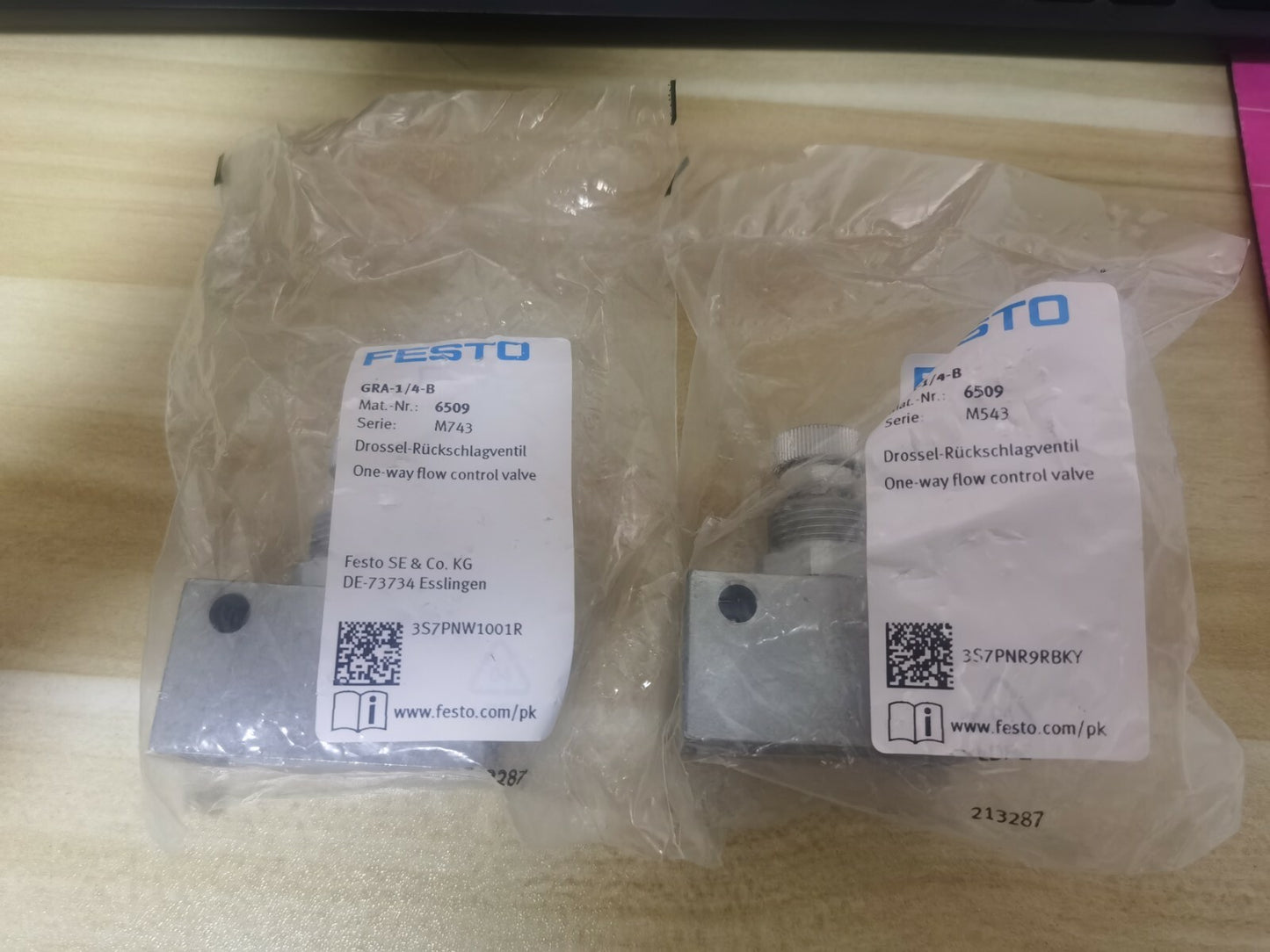 1PC Festo GRA-1/4-B 6509 Valve *TT