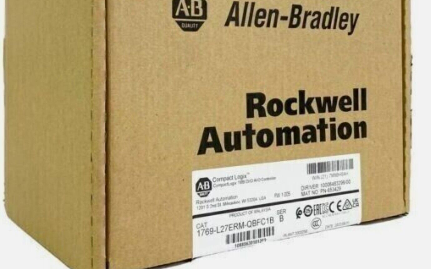 Allen Bradley CompactLogix Controller 1769-L27ERM-QBFC1B - ALLEN BRADLEY