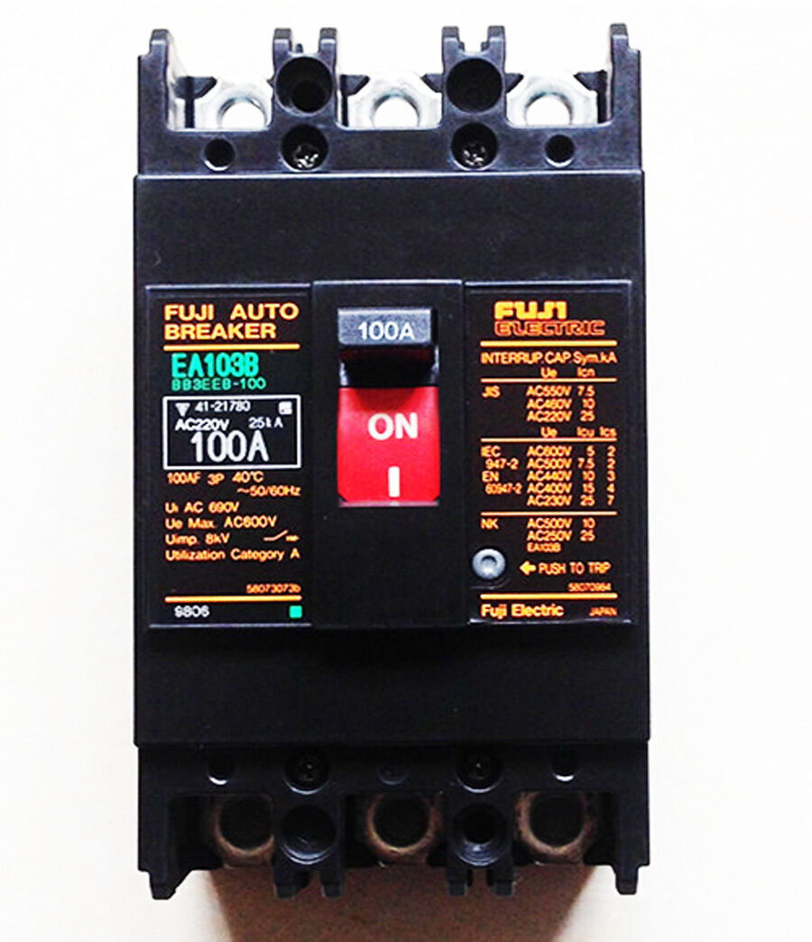 Fuji EA103B 100A Circuit breaker 3P