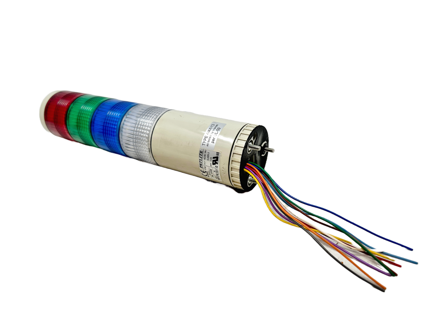 used Patlite LME-402FBW-RGBC Signal Tower LME_02FBW - P LITE