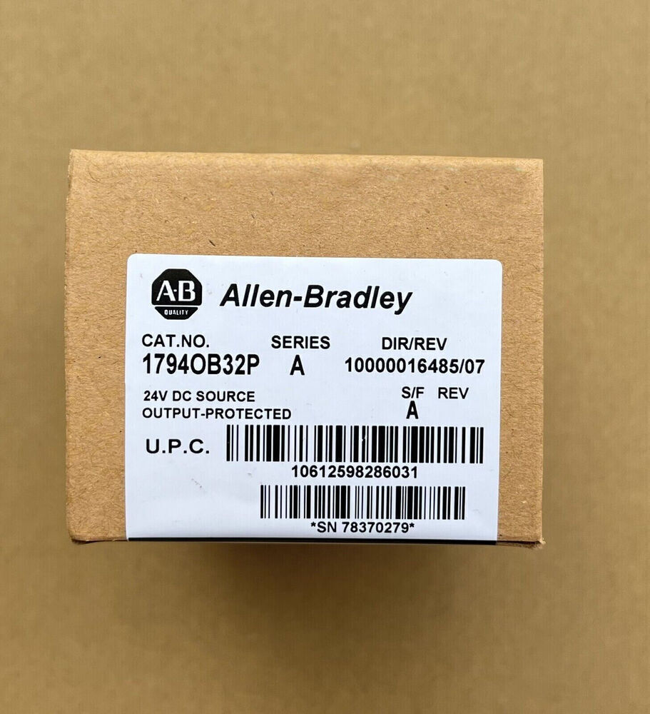 New Factory Sealed AB 1794-OB32P SER A Flex 32 Point Digital Output Module - FACTORY SEALED