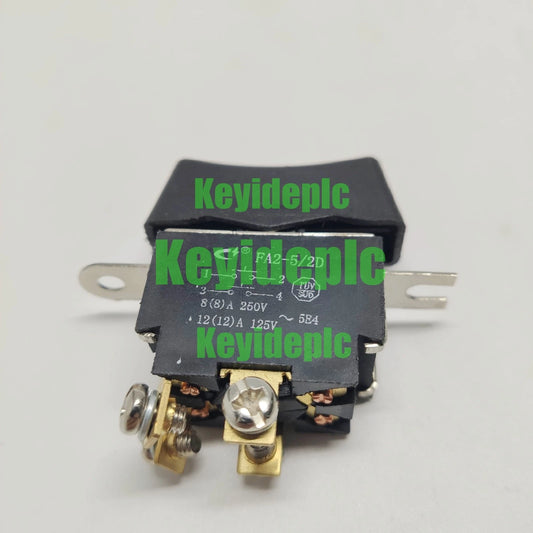 1PC FA2-5/2D Replace ZLB KR28 Rocker Switch 4 Pins 3 Positions With Screws #ke