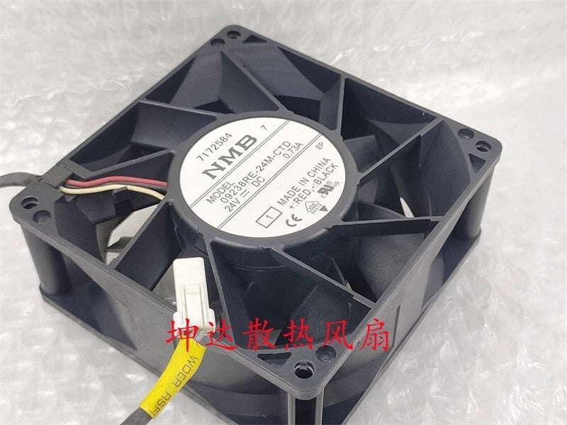 NMB 09238RE-24M-CTD 9038 DC24V 0.73A 9CM 3-Pin Inverter Cooling Fan