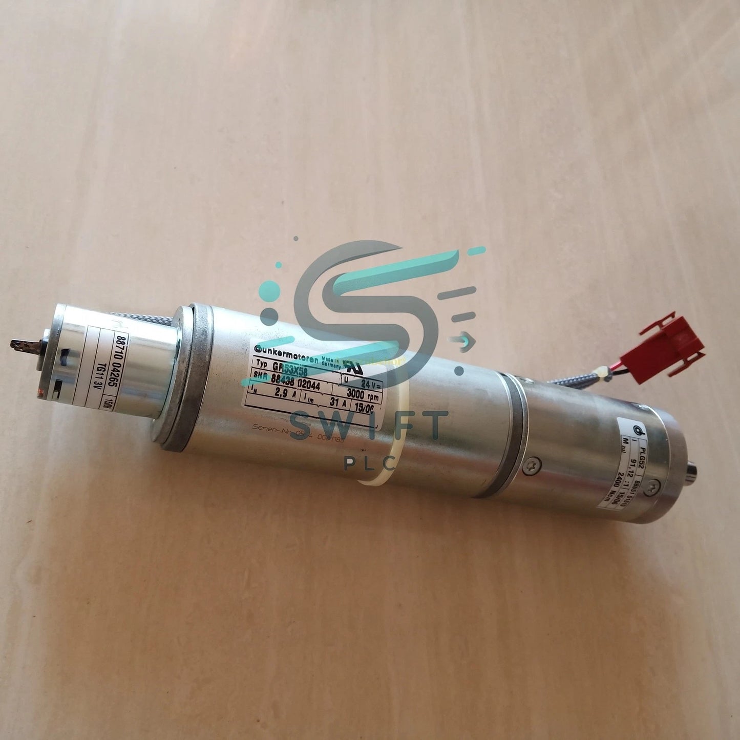 1pc DC brush motor GR53X58 PLG52