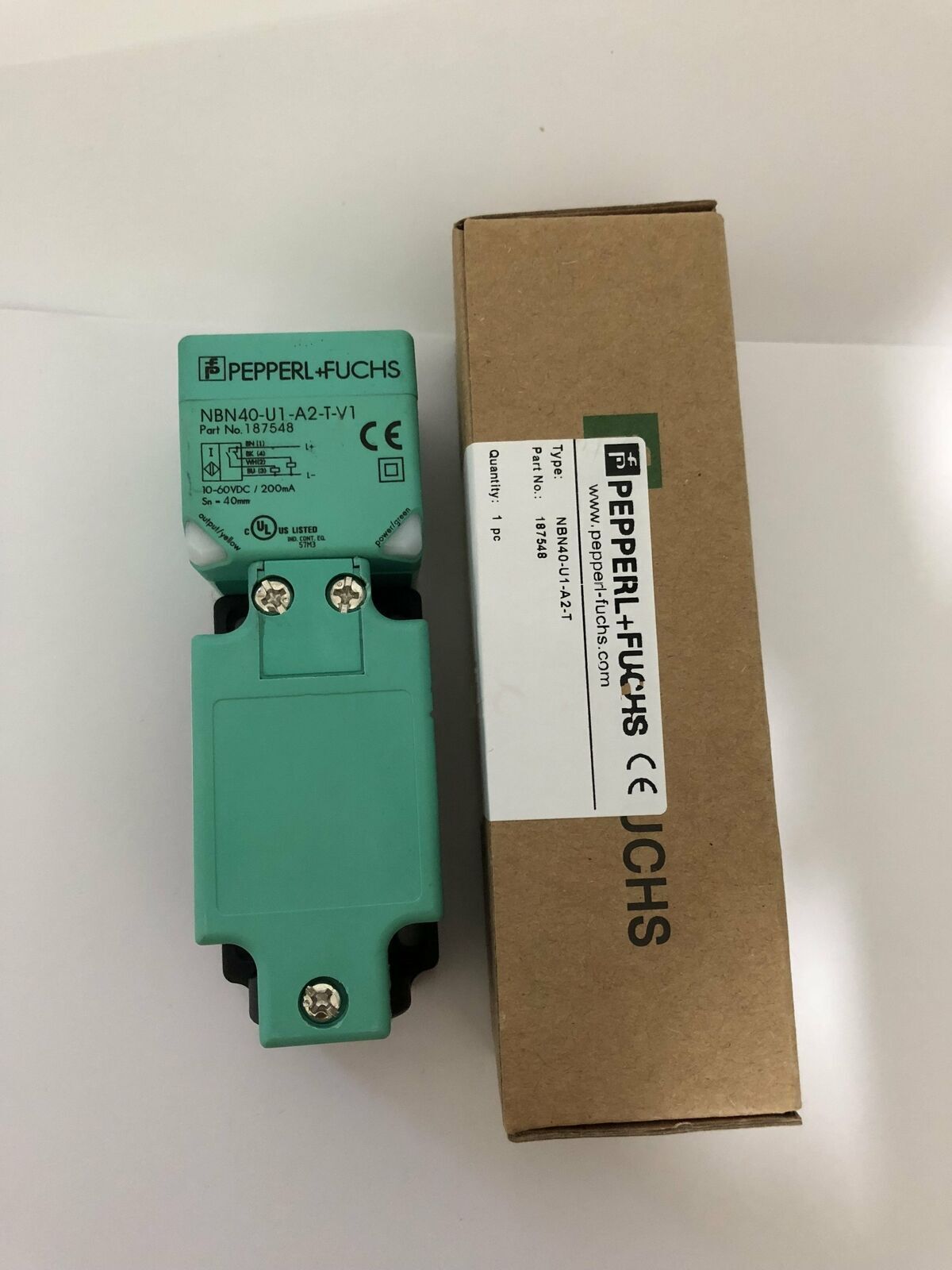 Pepperl+Fuchs NBN40U1A2TV1 PROXIMITY SENSOR - PEPPERL+FUCHS