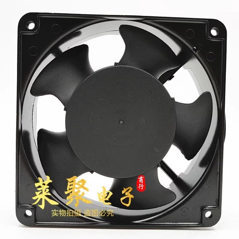 FANEC JD-A12038H2BL 12038 220V/240VAC 0.14A 12CM Metal Cooling Fan