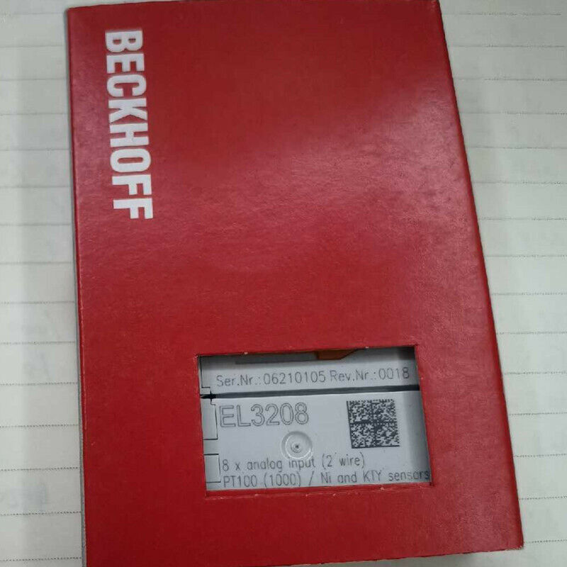 New BECKHOFF EL3208: High-Performance PLC Module for Industrial Applications - BECKHOFF